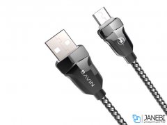 کابل شارژ و انتقال داده میکرو یو اس بی باوین Bavin CB087 Micro USB Cable 1m