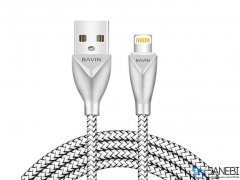 کابل شارژ و انتقال داده لایتنینگ باوین Bavin CB069 Lightning Cable 1m