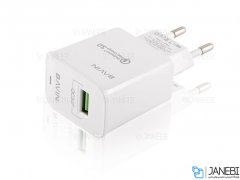 شارژر دیواری سریع و کابل میکرو یو اس بی باوین Bavin PC505Y Micro USB Charger