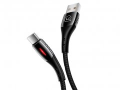 کابل هوشمند سریع تایپ سی یوسامز Usams U-Tone Series Type-C Cable 1.2m