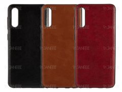 قاب طرح چرم سامسونگ Huanmin Leather Case Samsung Galaxy A70/A70s