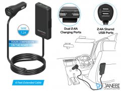 هاب شارژر فندکی فست شارژ ماشین پرومیت CarHub-4