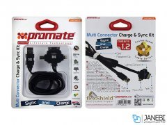 کابل شارژ سه سر پرومیت Promate UniCable-2 1.2m