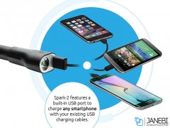 پاور بانک و شارژر فندکی فست شارژ ماشین پرومیت Spark