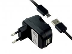 شارژر دیواری و کابل پرومیت Promate Surge-EU2 Charger
