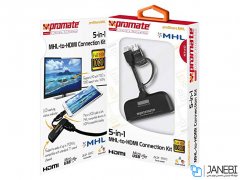 مبدل ام اچ ال چندکاره پرومیت Promate proShare.MHL 5-in-1 MHL-to-HDMI Connection Kit
