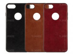 قاب طرح چرم آیفون Huanmin Leather Case Apple iPhone 7/8