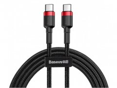 کابل شارژ سریع و انتقال داده تایپ سی بیسوس Baseus Cafule Type-C PD2.0 Cable 1m