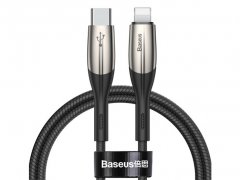 کابل شارژ سریع لایتنینگ به تایپ سی بیسوس Baseus Horizontal Lightning to Type-C Cable 1m