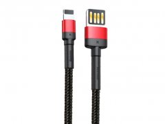 کابل شارژ لایتنینگ بیسوس Baseus Cafule Special Edition Lightning Cable 1m CALKLF-GG1