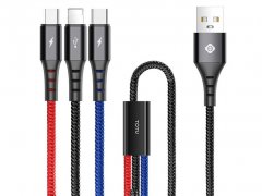 کابل سه سر توتو دیزاین Totu Design 3-In-1 B3BB-012 Cable 1.2m