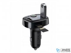 شارژر فندکی فست شارژ و گیرنده بلوتوثی ماشین بیسوس CCMT-01 S-09A