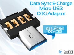 او تی جی میکرو یو اس بی پرومیت Promate Nano-OTG Micro-USB Adaptor