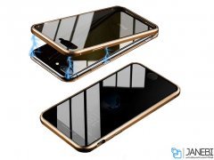 قاب مگنتی و محافظ صفحه حفظ حریم شخصی آیفون Privacy Glass Magnetic 360 Case Apple iPhone 7/8 Plus