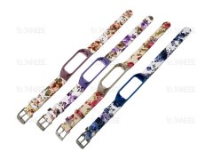 بند گلدار دستبند سلامتی شیائومی Xiaomi Mi Band 3/4 Flower Strap