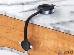 کابل سه سر و شارژر وایرلس اپل واچ بیسوس Baseus Star Ring 4in1 Cable Apple Watch Wireless Charger