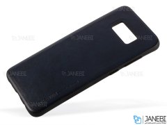 قاب طرح چرم سامسونگ Huanmin Leather Case Samsung Galaxy S8 Plus