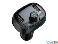 شارژر فندکی فست شارژ ماشین با قابلیت پخش موسیقی و تماس بیسوس S-09
