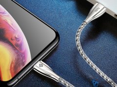 کابل شارژ و انتقال داده لایتنینگ فلزی توتو Totu King Kong Series || Lightning Cable 1m