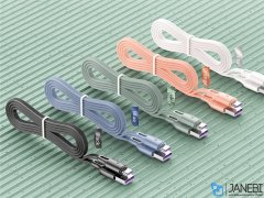 کابل سوپرشارژ تایپ سی راک Rock S1 Super Charge Type-C 1m