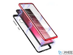 قاب مگنتی و محافظ صفحه شیشه ای سامسونگ Glass Magnetic 360 Case Samsung Note 9