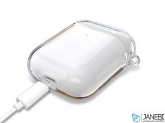 کاور محافظ شفاف ایرپاد Stoptime Protcetive Case Transparent Airpods