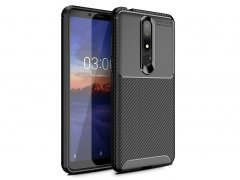 قاب ژله ای فیبر کربن نوکیا Becation Carbon Fiber Case Nokia 3.1 Plus