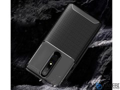 قاب ژله ای فیبر کربن نوکیا Becation Carbon Fiber Case Nokia 3.1 Plus