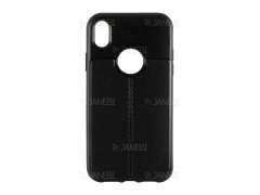 قاب ژله ای طرح چرم آیفون Auto Focus Jelly Case iphone XR