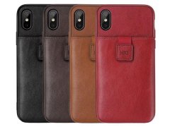 قاب چرمی چندمنظوره آیفون HDD Invisible Wallet iPhone XS