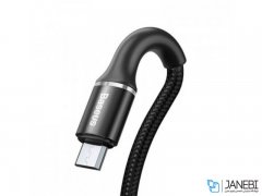 کابل شارژ سریع و انتقال داده میکرو یو اس بی بیسوس Baseus Halo Micro USB Cable 1m