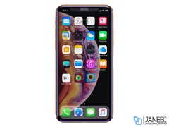 محافظ صفحه نمایش شیشه ای و محافظ اسپیکر بیسوس آیفون Baseus Full Glass Screen iPhone X/XS