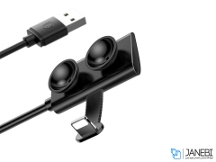 کابل لایتنینگ بیسوس Baseus CALXP-A01 Suction Cup Mobile Games Lightning Cable 1m