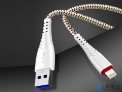 کابل شارژ لایتنینگ کالیو Kalio SJ01 Lightning Cable 1.2m