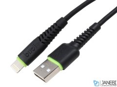 کابل شارژ لایتنینگ budi Lightning To USB Charger Cable 1.2M