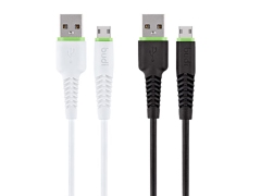 کابل فست شارژ میکرو یو اس بی به یو اس بی budi Micro USB Charger Cable 1.2M