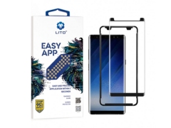 محافظ صفحه شیشه ای و قاب نصب لیتو سامسونگ Lito Easy App Glass Samsung Note 8