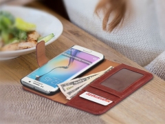 کیف چرم پرومیت سامسونگ Promate Wallex-S6E Cover Samsung S6 Edge