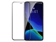محافظ صفحه نمایش شیشه ای و محافظ اسپیکر دوتایی بیسوس آیفون Baseus Full Glass Screen iPhone XR