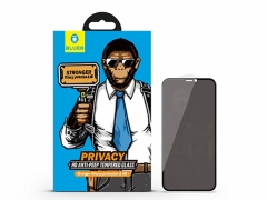 محافظ صفحه نمایش شیشه ای نانو حریم شخصی آیفون Blueo 3D Anti Peep Glass Apple iPhone XR/11
