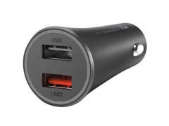 شارژر فندکی فست شارژ ماشین دو پورت شیائومی CC06ZM