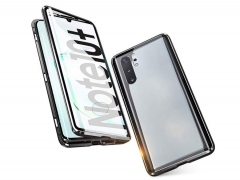قاب مگنتی و محافظ صفحه شیشه ای سامسونگ Glass Magnetic 360 Case Samsung Note 10 Plus