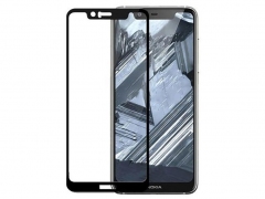 محافظ صفحه نمایش شیشه ای تمام چسب نوکیا Full Glass Nokia 5.1 Plus /Nokia X5
