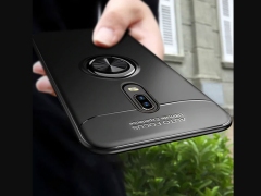 قاب ژله ای حلقه دار وان پلاس Becation Finger Ring Case OnePlus 7