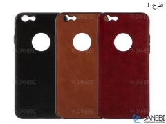 قاب طرح چرم آیفون Huanmin Leather Case Apple iPhone 6/6S