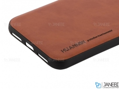 قاب طرح چرم آیفون Huanmin Leather Case Apple iPhone X/XS