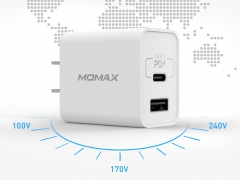 شارژر دیواری سریع مومکس Momax UM13CN OnePlug PD QC3.0 Charger 18W