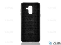 قاب ژله ای طرح چرم سامسونگ Auto Focus Case Samsung A6 Plus 2018