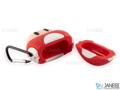 کاور محافظ سیلیکونی ایرپاد طرح قارچ Mushrooms Silicone Case Apple Airpods
