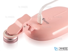 لنز فلاش آینه دار واید و ماکرو گوشی Krisyo Beauty led flash light & lens M-928